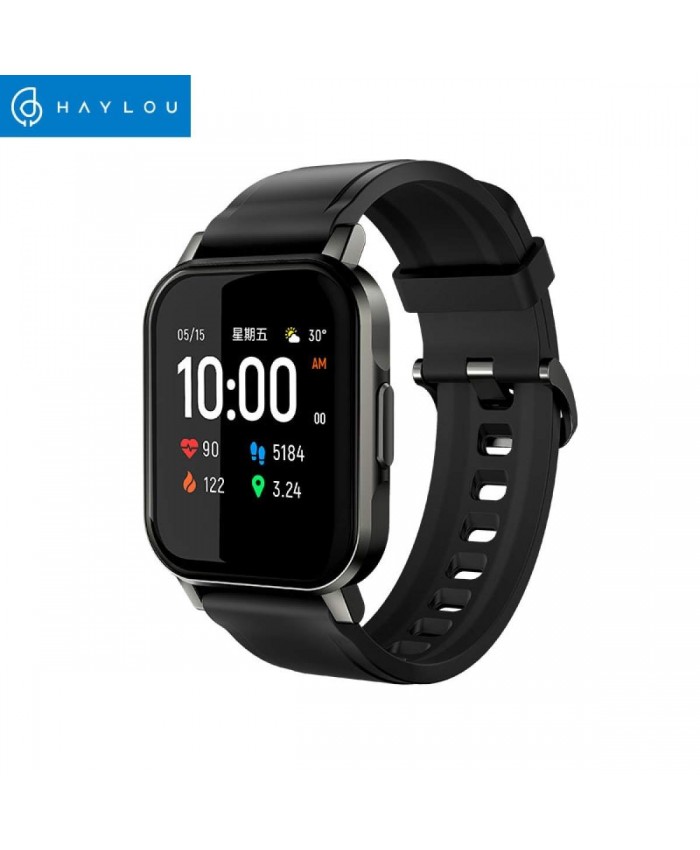 Haylou Solar LS02 Smart Watch Sport Metal Heart Rate Sleep Monitor IP68 Waterproof Global Version for iOS Android